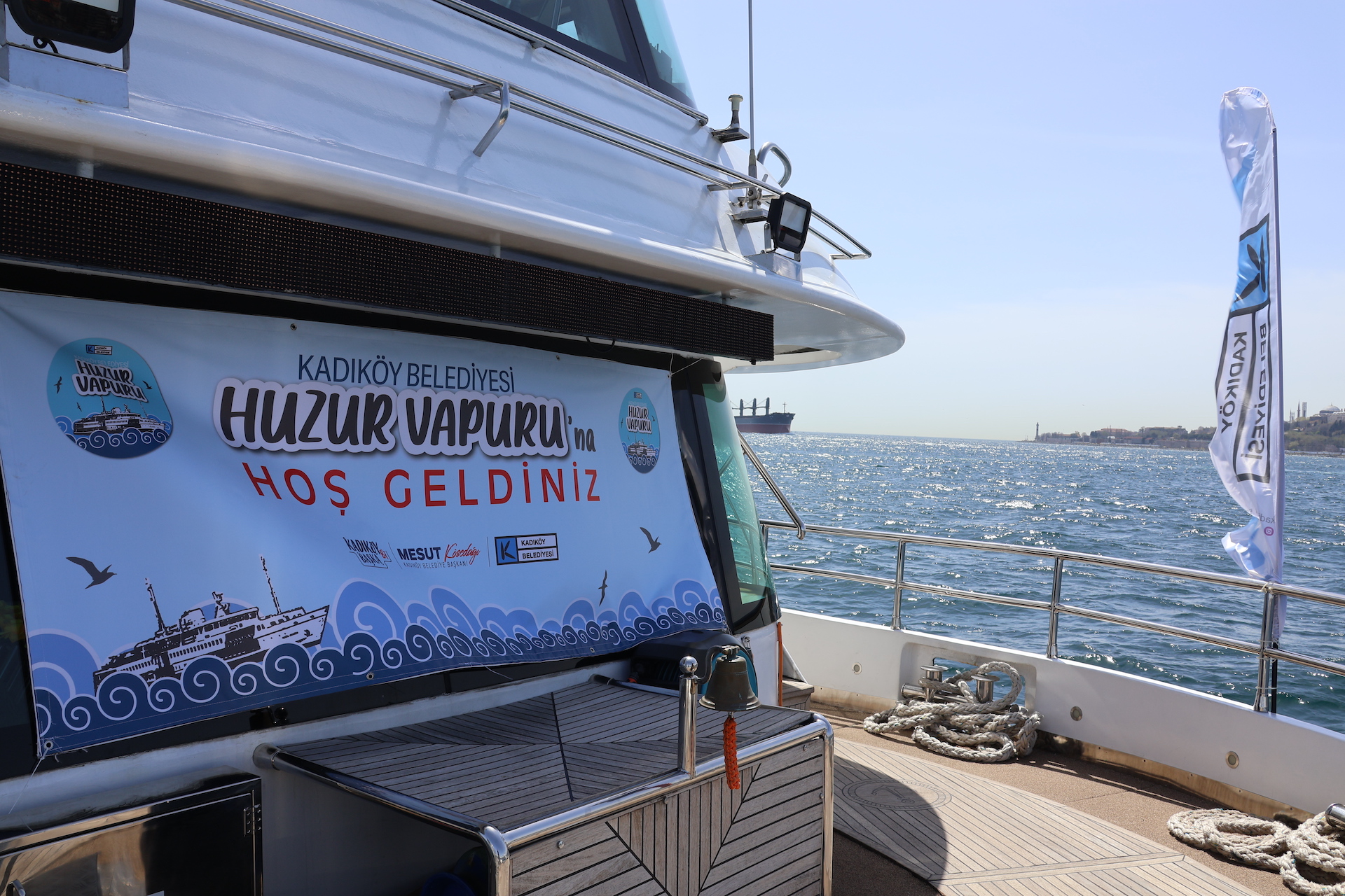 Kadıköy Huzur Vapuru seferlerine devam ediyor